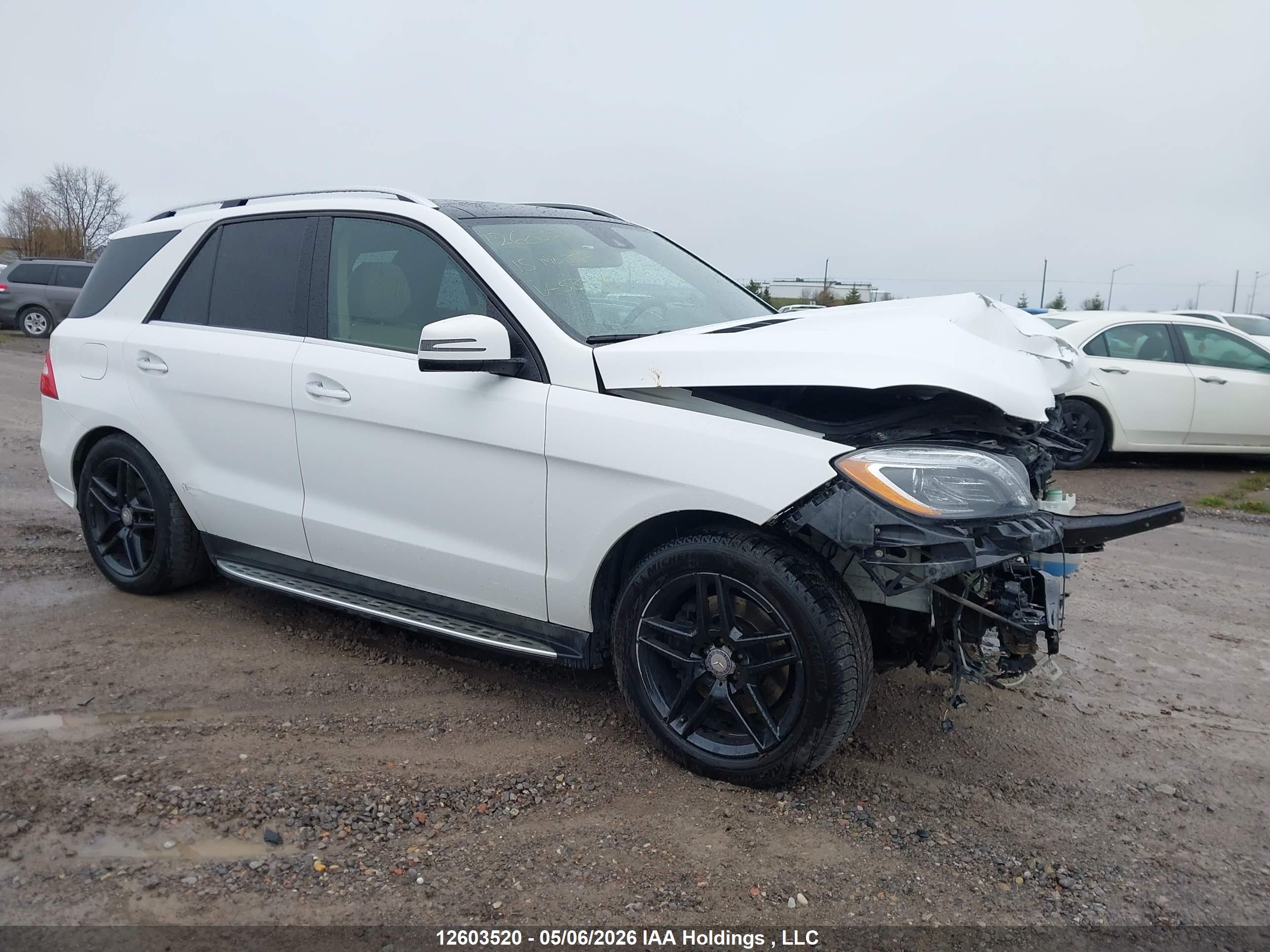 2015 MERCEDES-BENZ Ml-Class — VIN 4JGDA2EB5FA539698 — photo 1 of 16